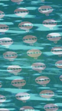 Benzersiz video giriş tasarımı projeleri için detaylı yüzey kalıbı film animasyon stili grafik girişi