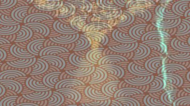 Lüks hareket projeleri için soyut tasarım stili animasyonu olan üst düzey dijital doku