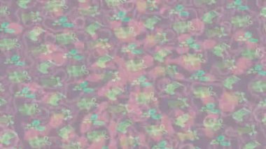 Organik desenli yüzey giriş stili video film sanatı ile soyut arkaplan tasarımı