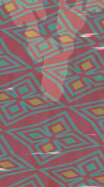 Lüks hareket projeleri için soyut tasarım stili animasyonu olan üst düzey dijital doku