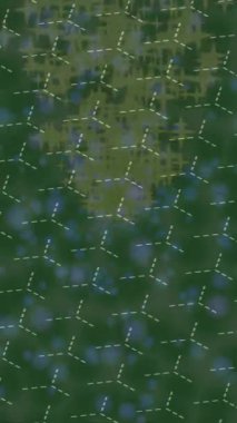 Lüks hareket projeleri için soyut tasarım stili animasyonu olan üst düzey dijital doku