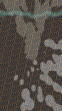 Estetik doku arkaplan tasarımı renkli hareket grafikleri ile moda film giriş profosyoneli