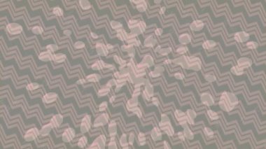 Soyut hareket desenli fütüristik video üretimi için dinamik dijital arkaplan