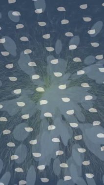 Benzersiz video giriş tasarımı projeleri için detaylı yüzey kalıbı film animasyon stili grafik girişi