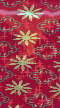 Benzersiz dijital animasyon tarzı grafikleri olan yaratıcı ortam tasarımı için yenilikçi hareket dokusu