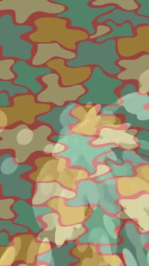 Profesyonel video projeleri sanat tarzı için organik hareketli arkaplan tasarımı