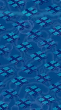 Organik desenli yüzey giriş stili video film sanatı ile soyut arkaplan tasarımı