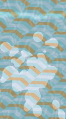 Benzersiz video giriş tasarımı projeleri için detaylı yüzey kalıbı film animasyon stili grafik girişi