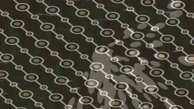 Benzersiz video giriş tasarımı projeleri için detaylı yüzey kalıbı film animasyon stili grafik girişi