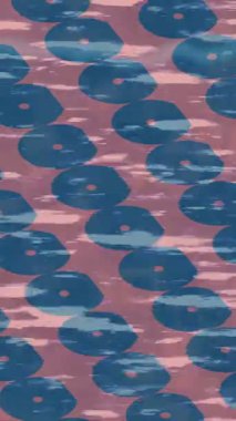 Benzersiz dijital animasyon tarzı grafikleri olan yaratıcı ortam tasarımı için yenilikçi hareket dokusu