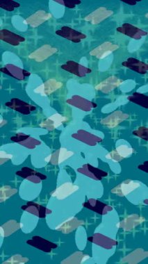 Yaratıcı video düzenleme film tasarımı için benzersiz hareket grafikleri biçimi giriş hareketi video pro