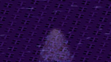 Modern medya üretimi için fütüristik dijital soyut doku sinematik tarz hareketli grafik ögesi