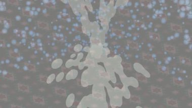 Benzersiz dijital animasyon tarzı grafikleri olan yaratıcı ortam tasarımı için yenilikçi hareket dokusu