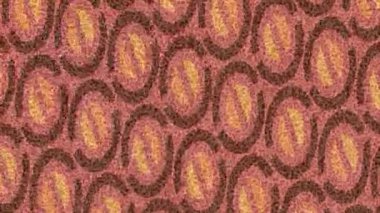 Soyut hareket desenli fütüristik video üretimi için dinamik dijital arkaplan