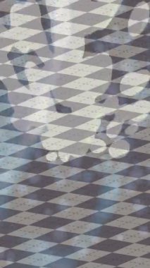 Estetik doku arkaplan tasarımı renkli hareket grafikleri ile moda film giriş profosyoneli