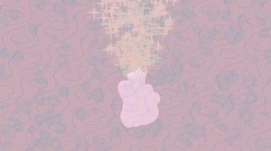 Profesyonel video projeleri sanat tarzı için organik hareketli arkaplan tasarımı