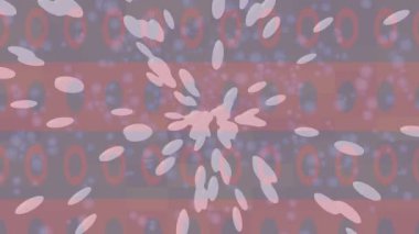 Benzersiz hareket grafikleri tasarım sanatına sahip yaratıcı film üretimi için özet bir arkaplan