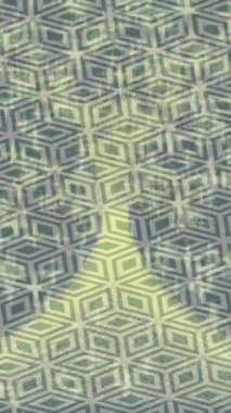 Soyut hareket desenli fütüristik video üretimi için dinamik dijital arkaplan