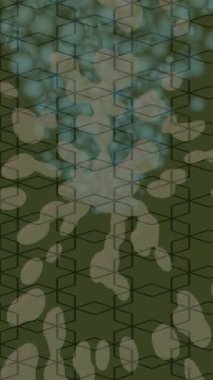 Lüks hareket projeleri için soyut tasarım stili animasyonu olan üst düzey dijital doku