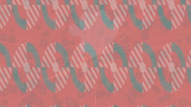 Lüks hareket projeleri için soyut tasarım stili animasyonu olan üst düzey dijital doku