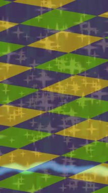 Estetik doku arkaplan tasarımı renkli hareket grafikleri ile moda film giriş profosyoneli