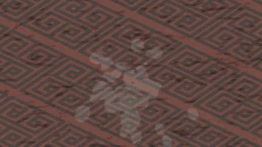 Benzersiz dijital hareket grafiklerine sahip yaratıcı sinematik projeler için yumuşak animasyon yüzeyi