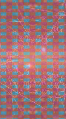 Dijital doku yüzey tasarım biçimi ile modern video animasyonu için gelişmiş hareket grafikleri