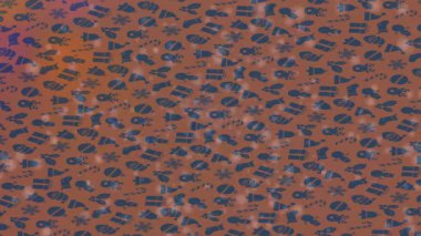 Benzersiz hareket grafikleri tasarım sanatına sahip yaratıcı film üretimi için özet bir arkaplan