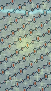 Estetik doku arkaplan tasarımı renkli hareket grafikleri ile moda film giriş profosyoneli