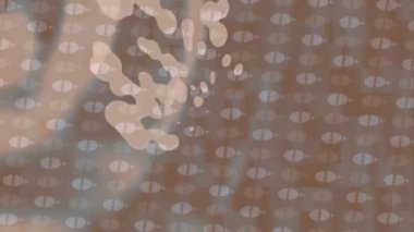 Benzersiz dijital animasyon tarzı grafikleri olan yaratıcı ortam tasarımı için yenilikçi hareket dokusu