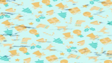 Organik desenli yüzey giriş stili video film sanatı ile soyut arkaplan tasarımı