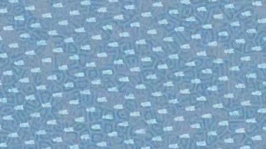 Benzersiz video giriş tasarımı projeleri için detaylı yüzey kalıbı film animasyon stili grafik girişi