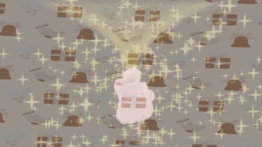 Benzersiz dijital hareket grafiklerine sahip yaratıcı sinematik projeler için yumuşak animasyon yüzeyi