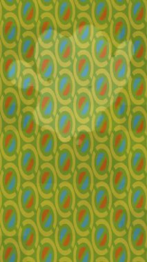 Benzersiz dijital animasyon tarzı grafikleri olan yaratıcı ortam tasarımı için yenilikçi hareket dokusu