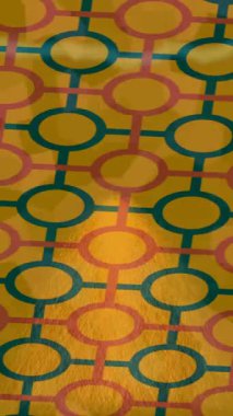 Benzersiz dijital hareket grafiklerine sahip yaratıcı sinematik projeler için yumuşak animasyon yüzeyi