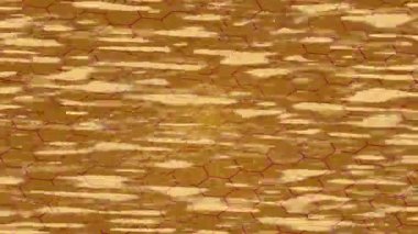 Benzersiz dijital animasyon tarzı grafikleri olan yaratıcı ortam tasarımı için yenilikçi hareket dokusu