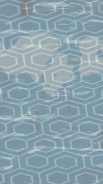 Benzersiz video giriş tasarımı projeleri için detaylı yüzey kalıbı film animasyon stili grafik girişi