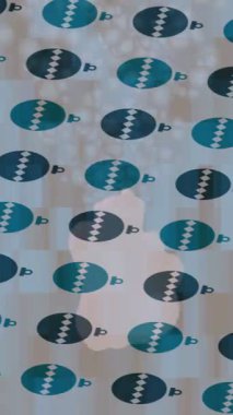 Modern medya üretimi için fütüristik dijital soyut doku sinematik tarz hareketli grafik ögesi