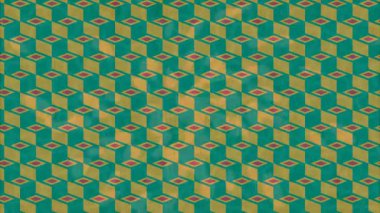 Benzersiz dijital animasyon tarzı grafikleri olan yaratıcı ortam tasarımı için yenilikçi hareket dokusu