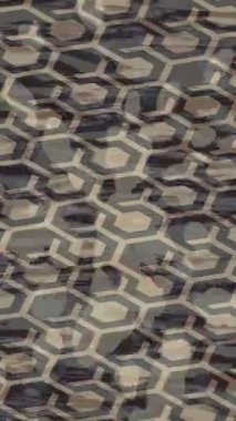 Soyut hareket desenli fütüristik video üretimi için dinamik dijital arkaplan