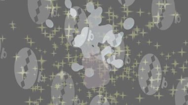 Lüks hareket projeleri için soyut tasarım stili animasyonu olan üst düzey dijital doku