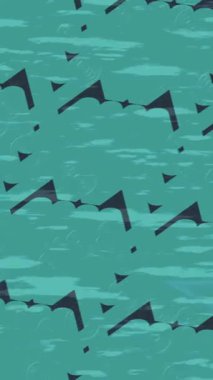 Yaratıcı video düzenleme film tasarımı için benzersiz hareket grafikleri biçimi giriş hareketi video pro