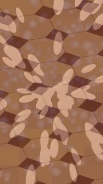 Soyut hareket desenli fütüristik video üretimi için dinamik dijital arkaplan