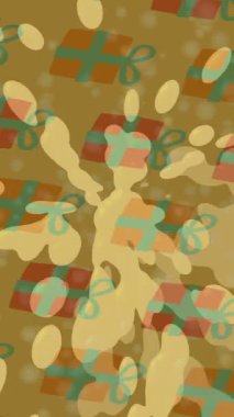 Profesyonel video projeleri sanat tarzı için organik hareketli arkaplan tasarımı