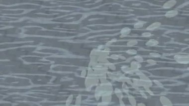 Soyut hareket desenli fütüristik video üretimi için dinamik dijital arkaplan