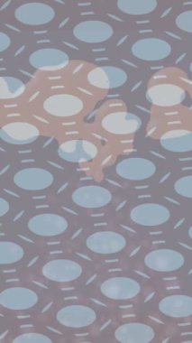 Benzersiz dijital animasyon tarzı grafikleri olan yaratıcı ortam tasarımı için yenilikçi hareket dokusu