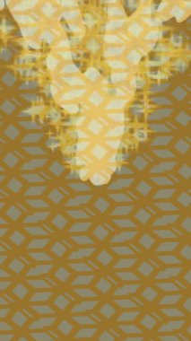 Benzersiz video giriş tasarımı projeleri için detaylı yüzey kalıbı film animasyon stili grafik girişi