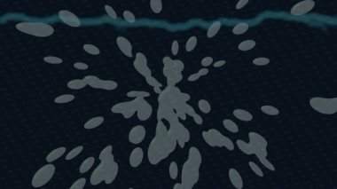 Dijital doku yüzey tasarım biçimi ile modern video animasyonu için gelişmiş hareket grafikleri