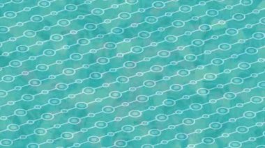 Soyut hareket desenli fütüristik video üretimi için dinamik dijital arkaplan