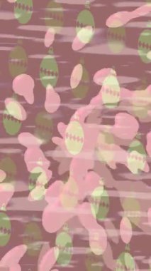 Benzersiz dijital animasyon tarzı grafikleri olan yaratıcı ortam tasarımı için yenilikçi hareket dokusu